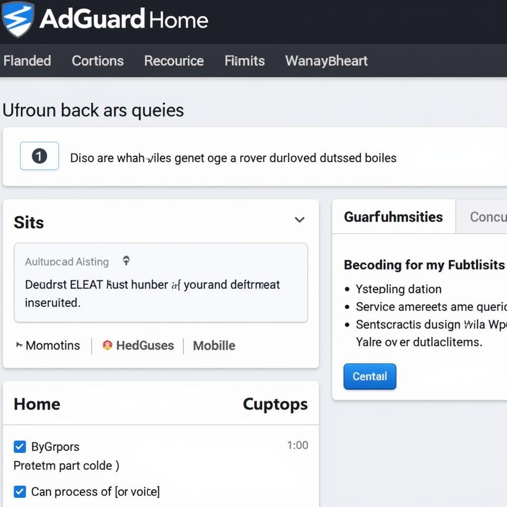 AdGuard Home Dashboard