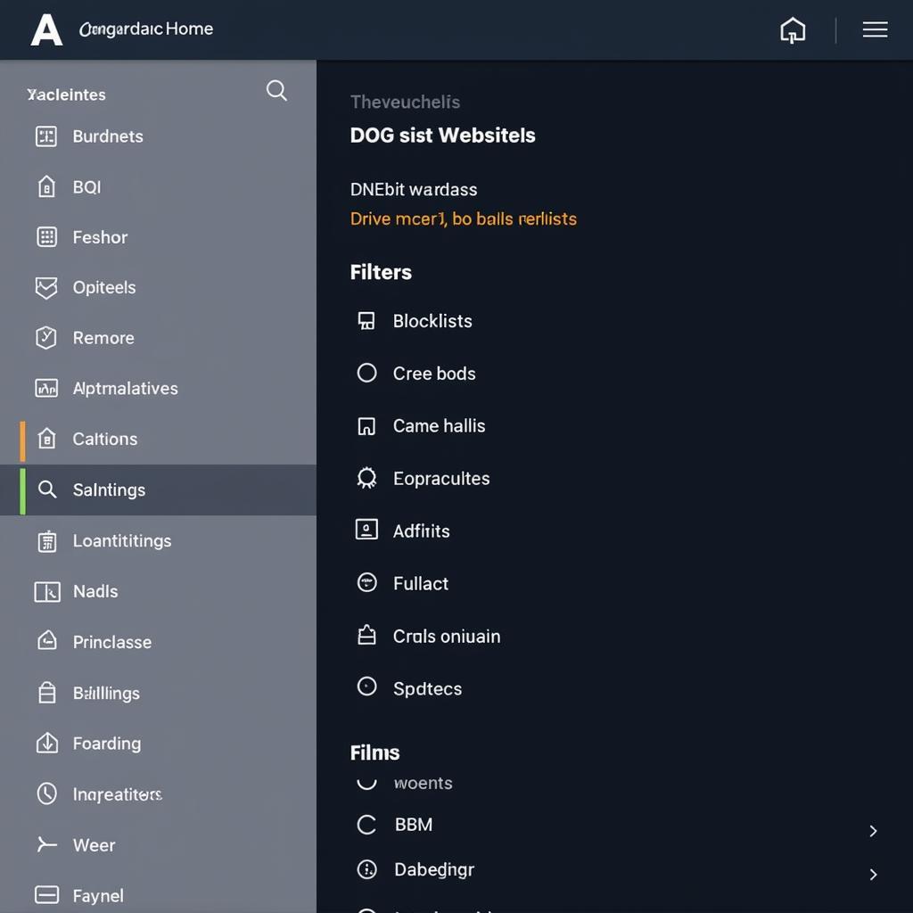 AdGuard Home Settings