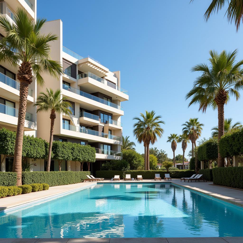 Modern Apartment Complex in Valencia