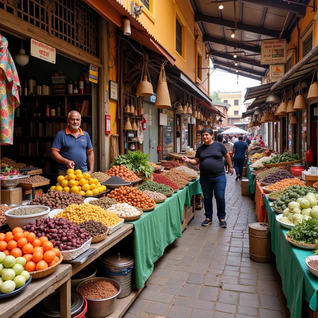 Local Market in Eris