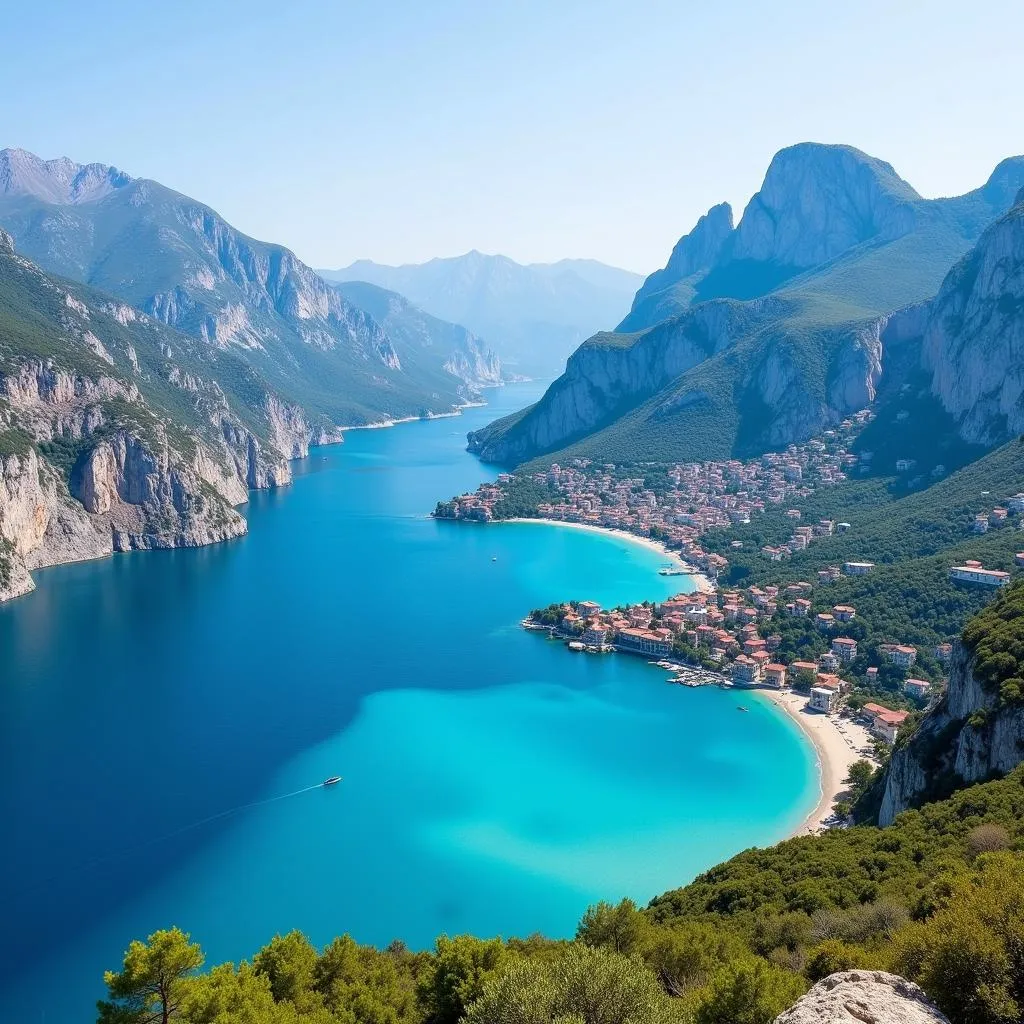 Picturesque Albanian Coastline