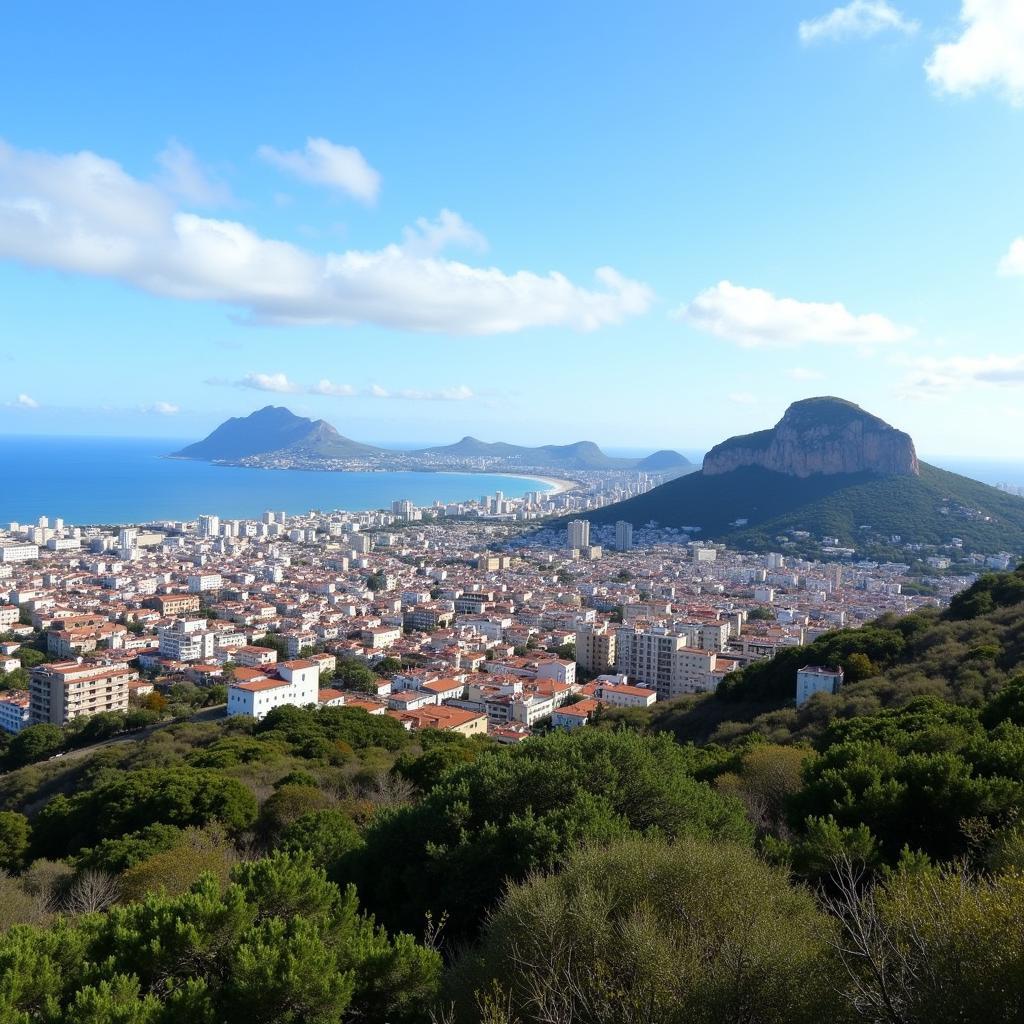 View of Algeciras Spain