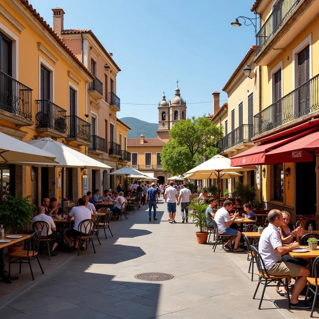 Algete town square