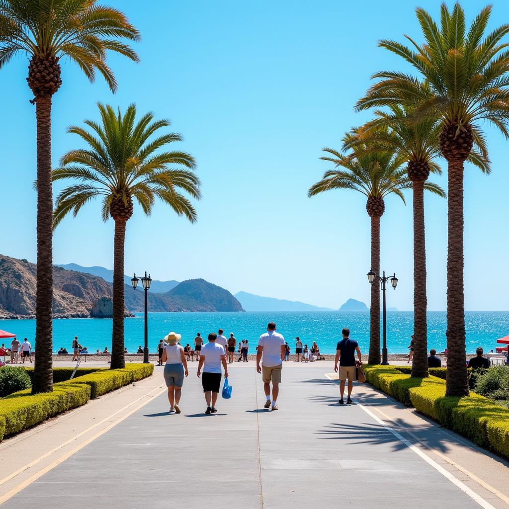 Alicante Beachfront Promenade