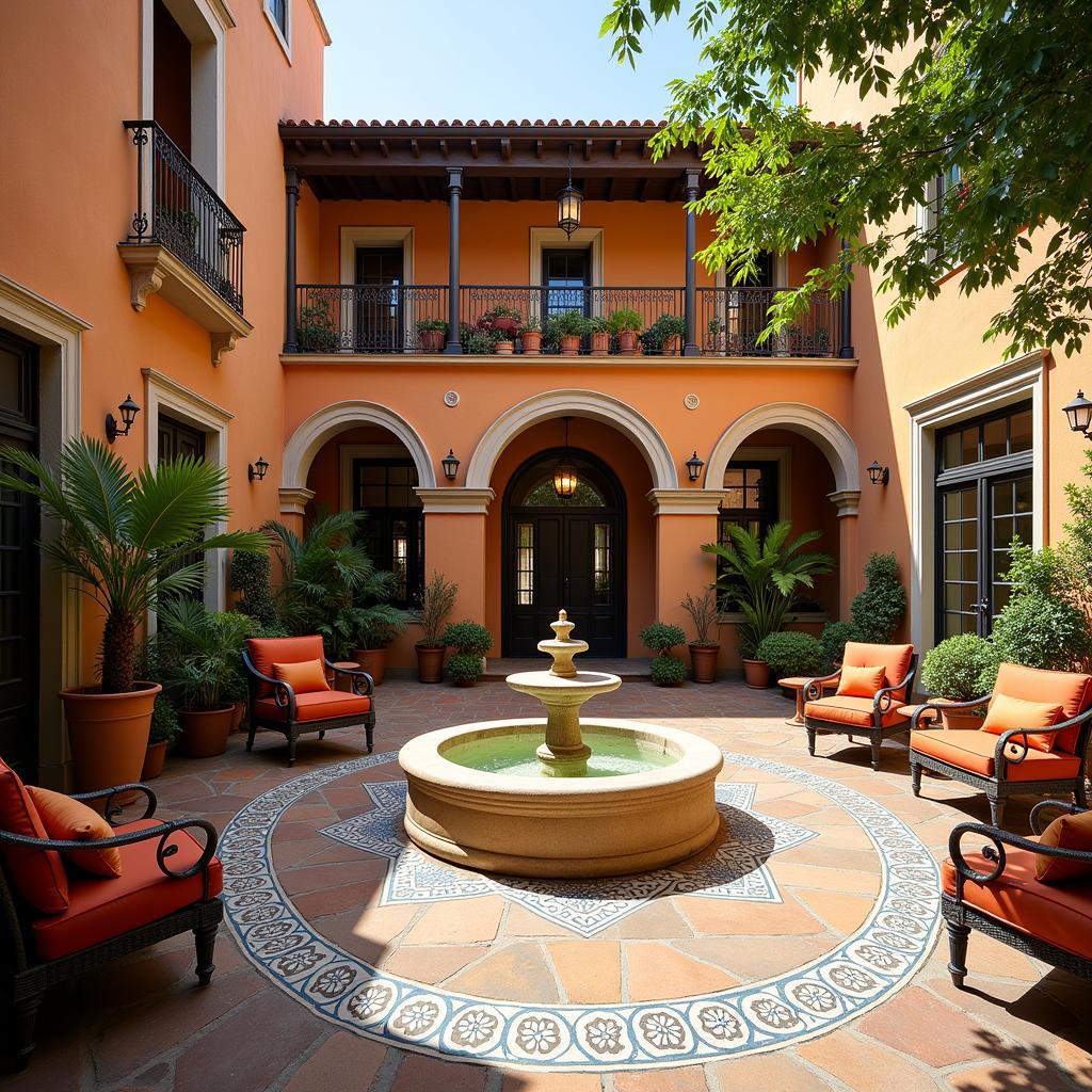 Amalia Home Collection - Inviting Spanish Courtyard