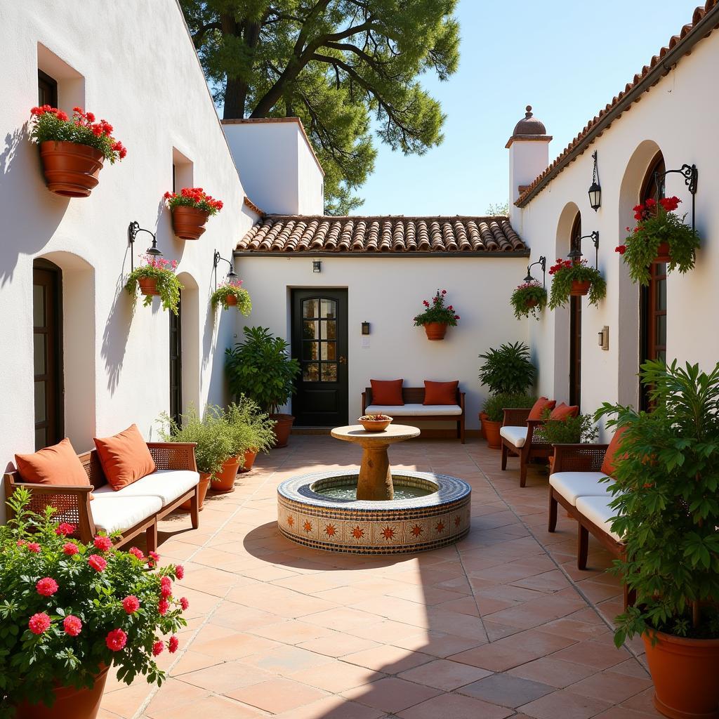 Traditional Andalusian Courtyard