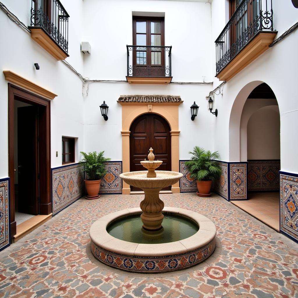 Traditional Andalusian Courtyard