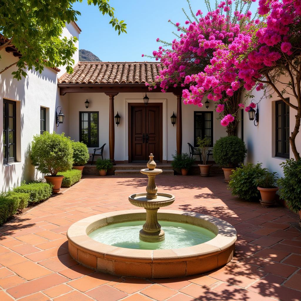 Traditional Andalusian Courtyard