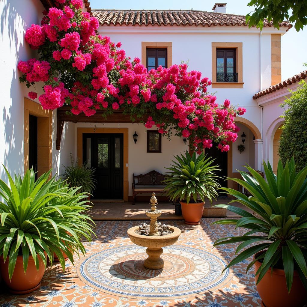 A Traditional Andalusian Courtyard