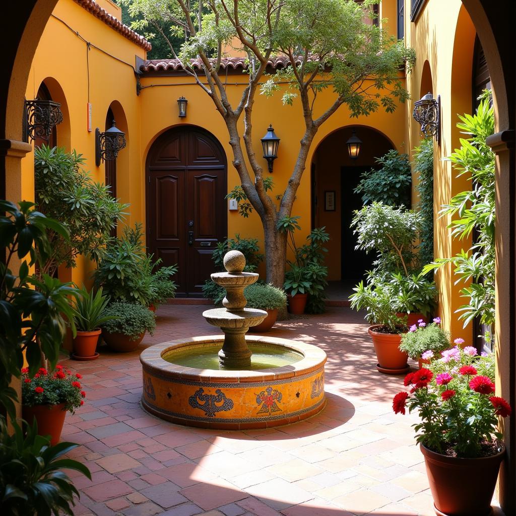 Traditional Andalusian Courtyard