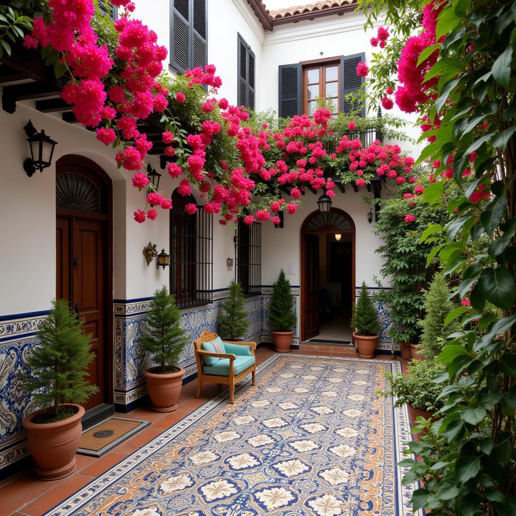 Tranquil Andalusian Courtyard