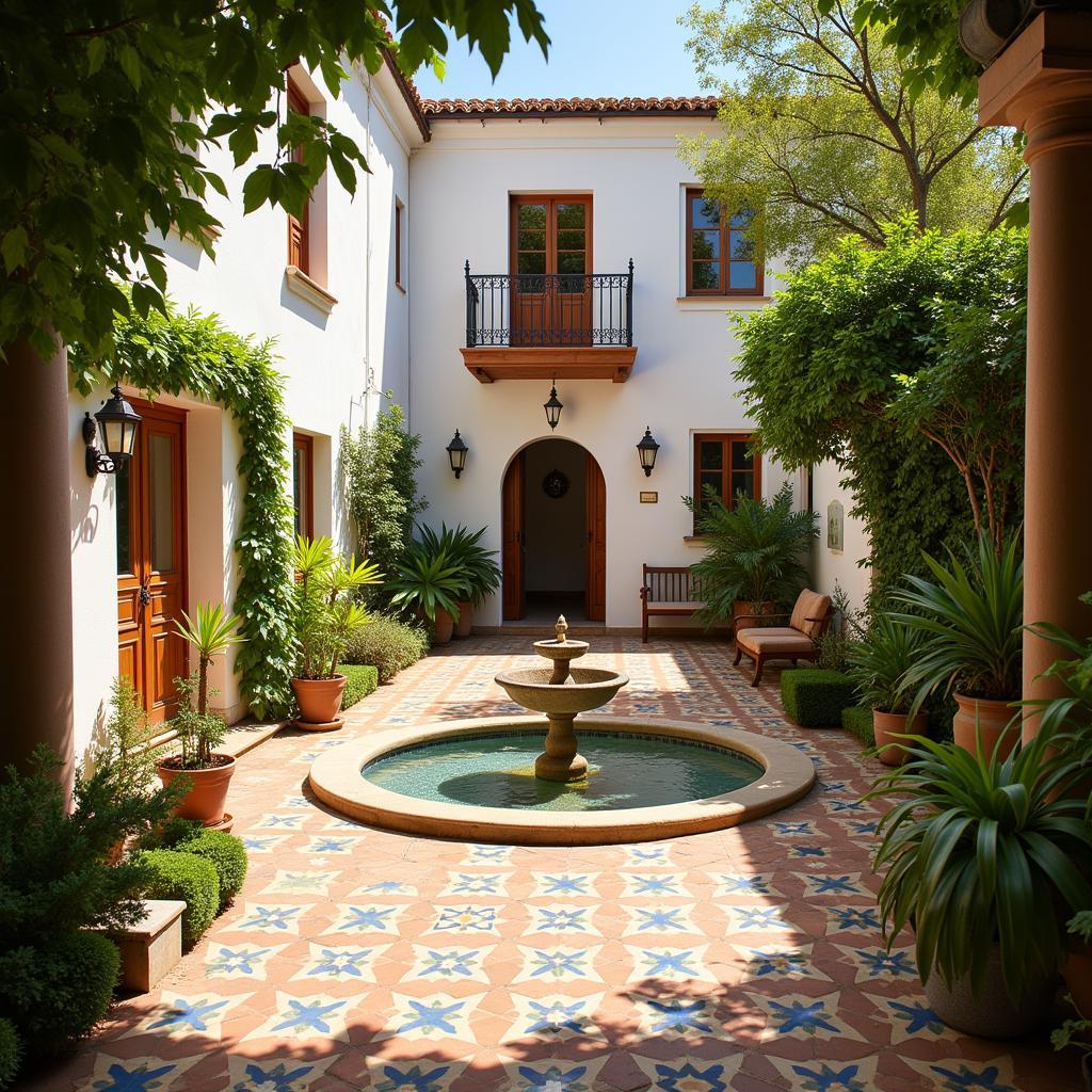 Traditional Andalusian Courtyard