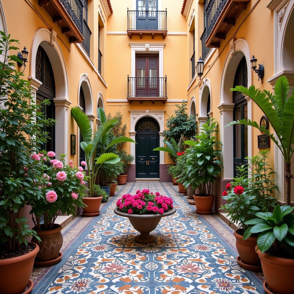 Traditional Andalusian Courtyard