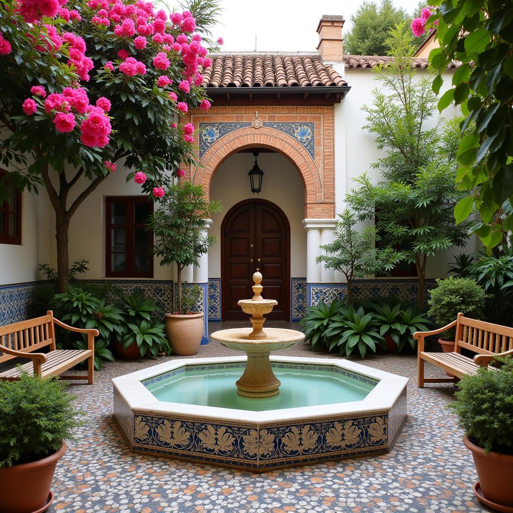 Charming Andalusian Courtyard