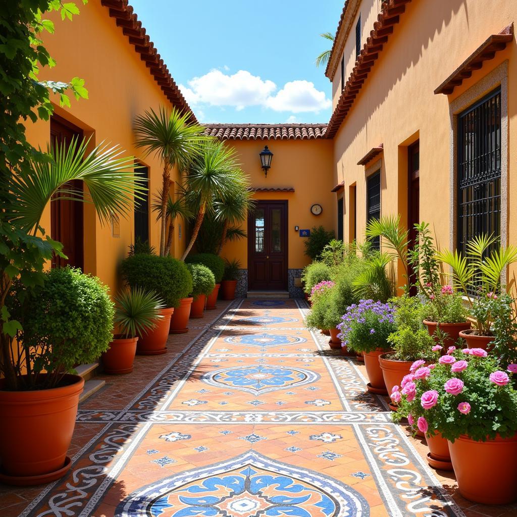 Traditional Andalusian Courtyard