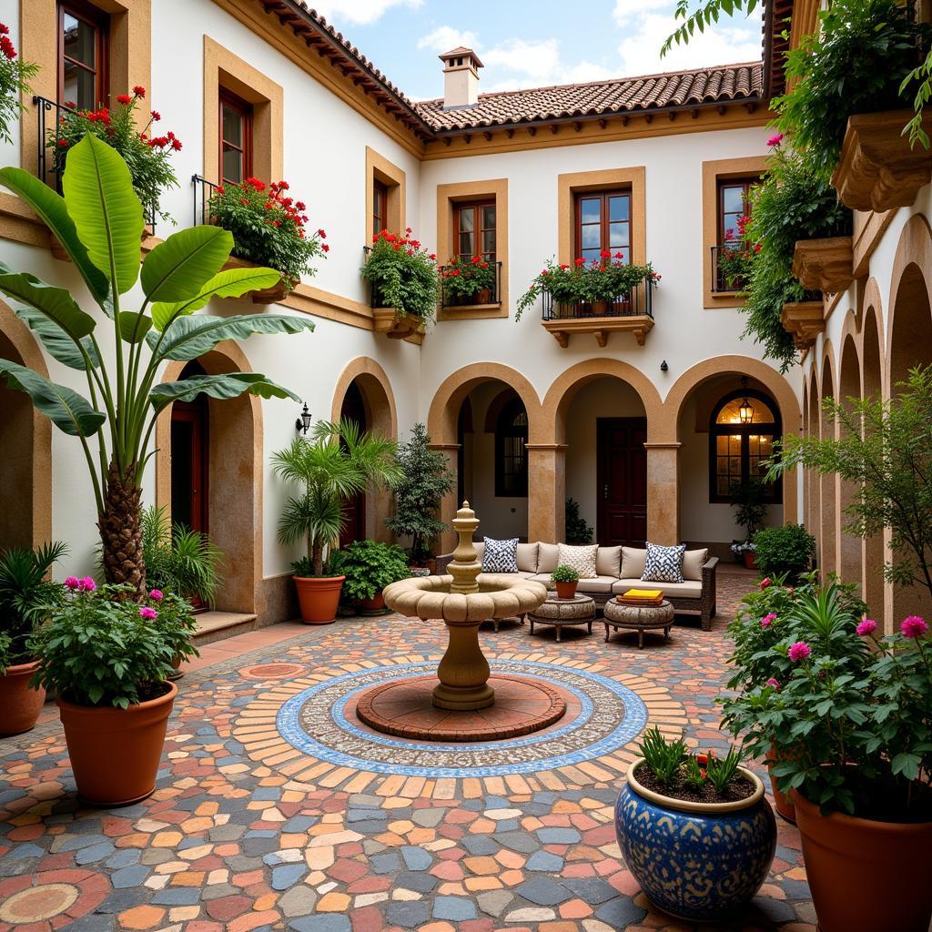 Traditional Andalusian Courtyard