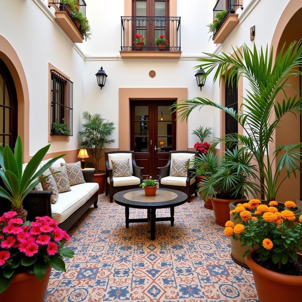 Cozy Andalusian Courtyard