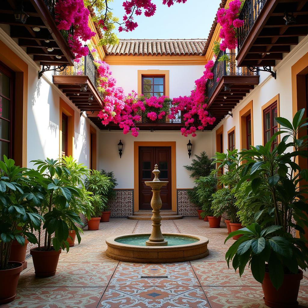 Charming Andalusian Courtyard