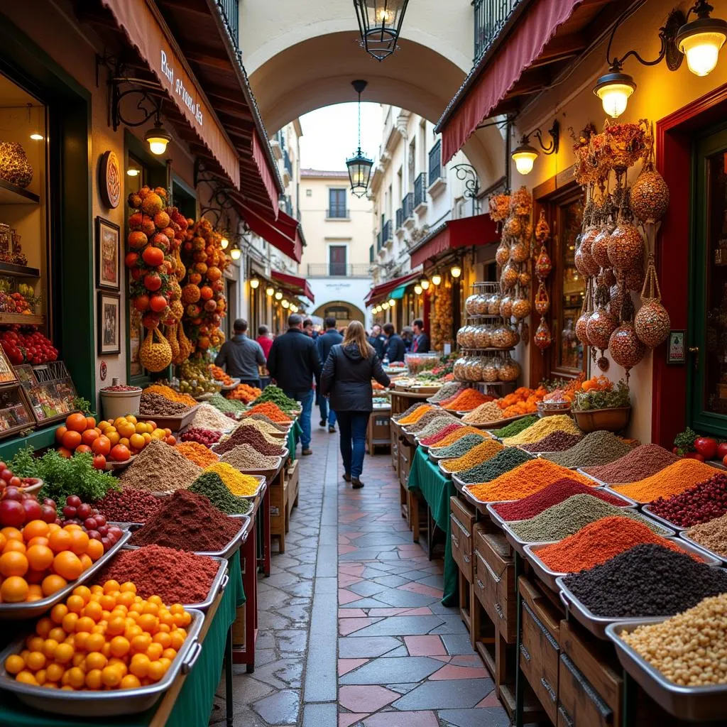 Andalusian Market Vendors