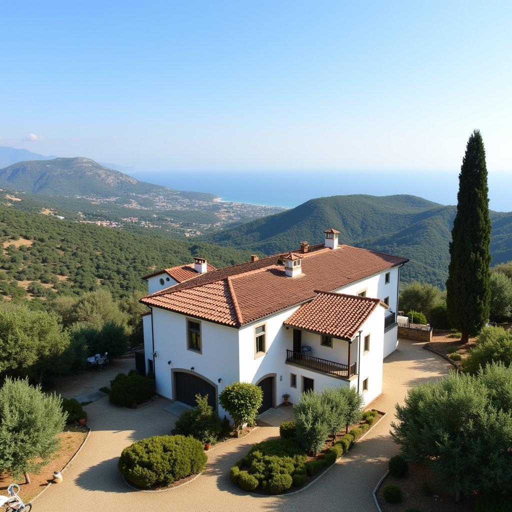 Andalusian villa with panoramic views