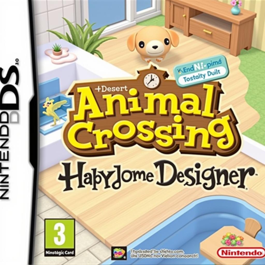 Animal Crossing: Happy Home Designer 3DS Game Card