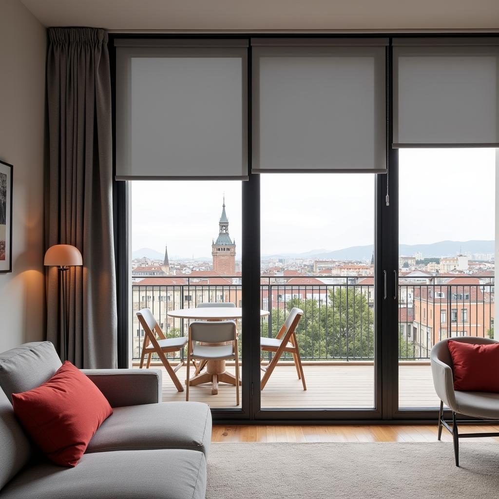 Cortinas Atmosphera Home in a Modern Apartment