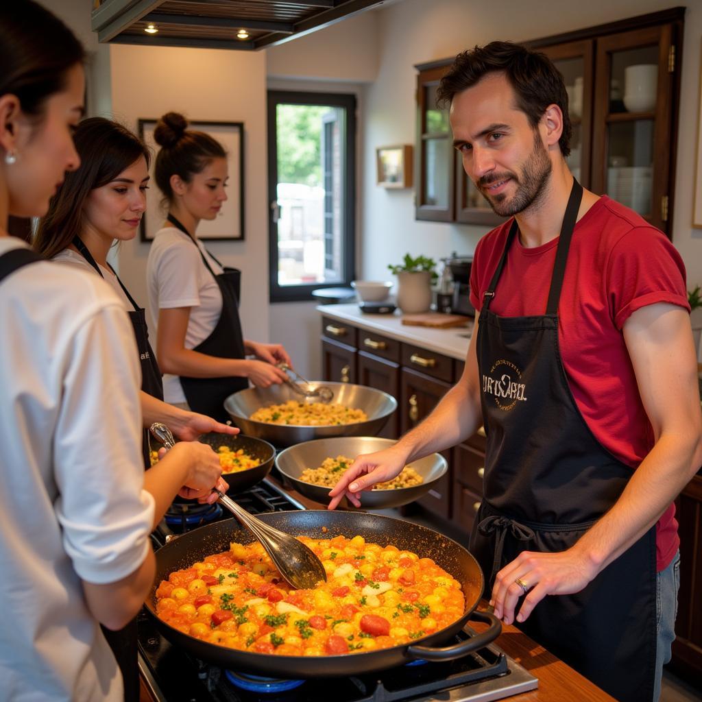 Learning to Make Authentic Spanish Paella with XP 342 Expression Home