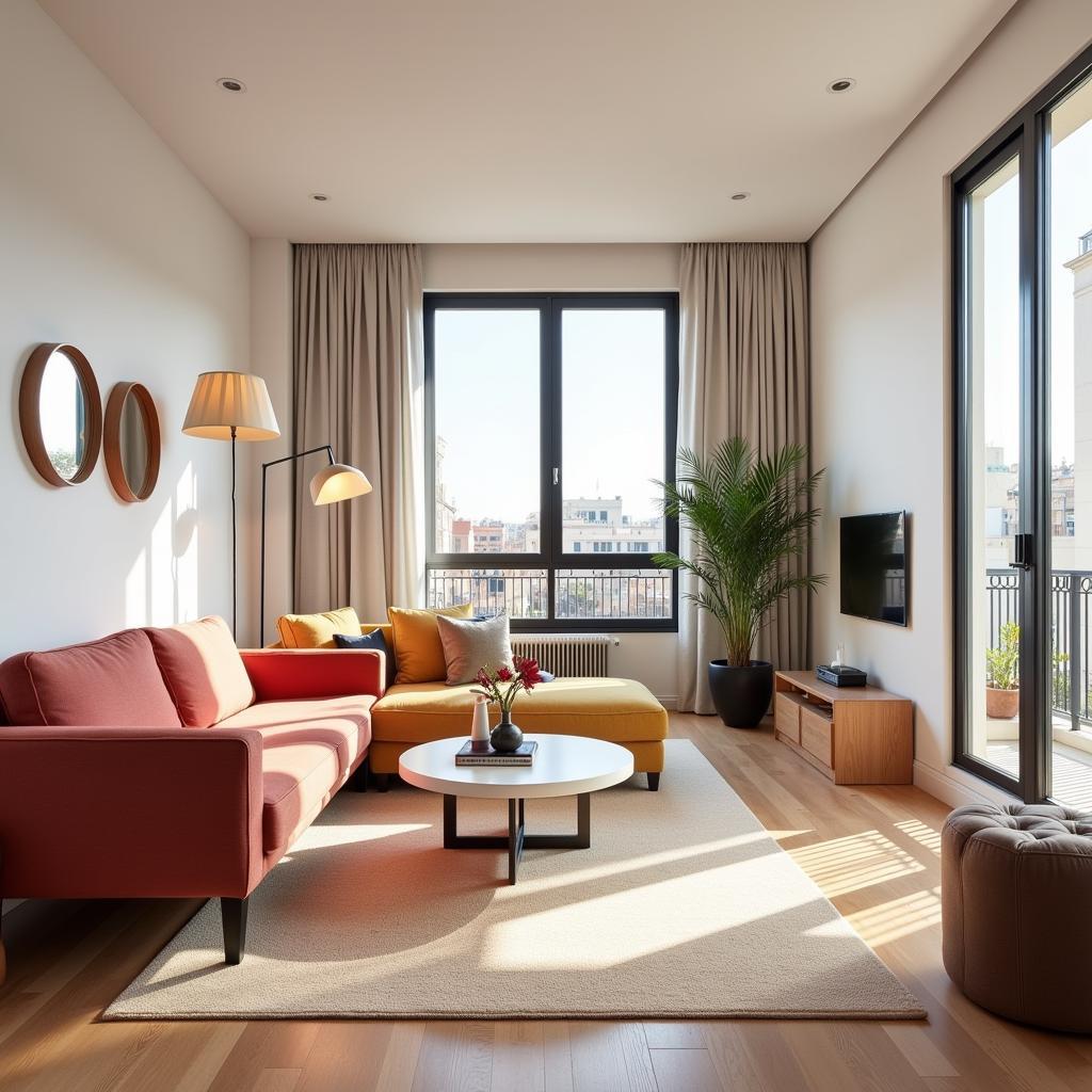 Modern Barcelona Apartment Interior