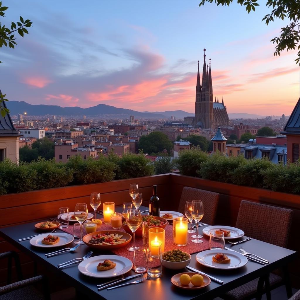 Enjoying tapas with a local host in Barcelona