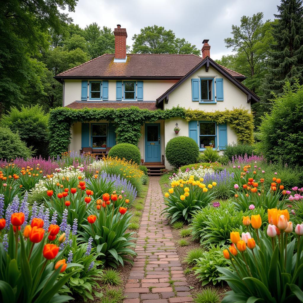 Charming cottage garden in Belvoir