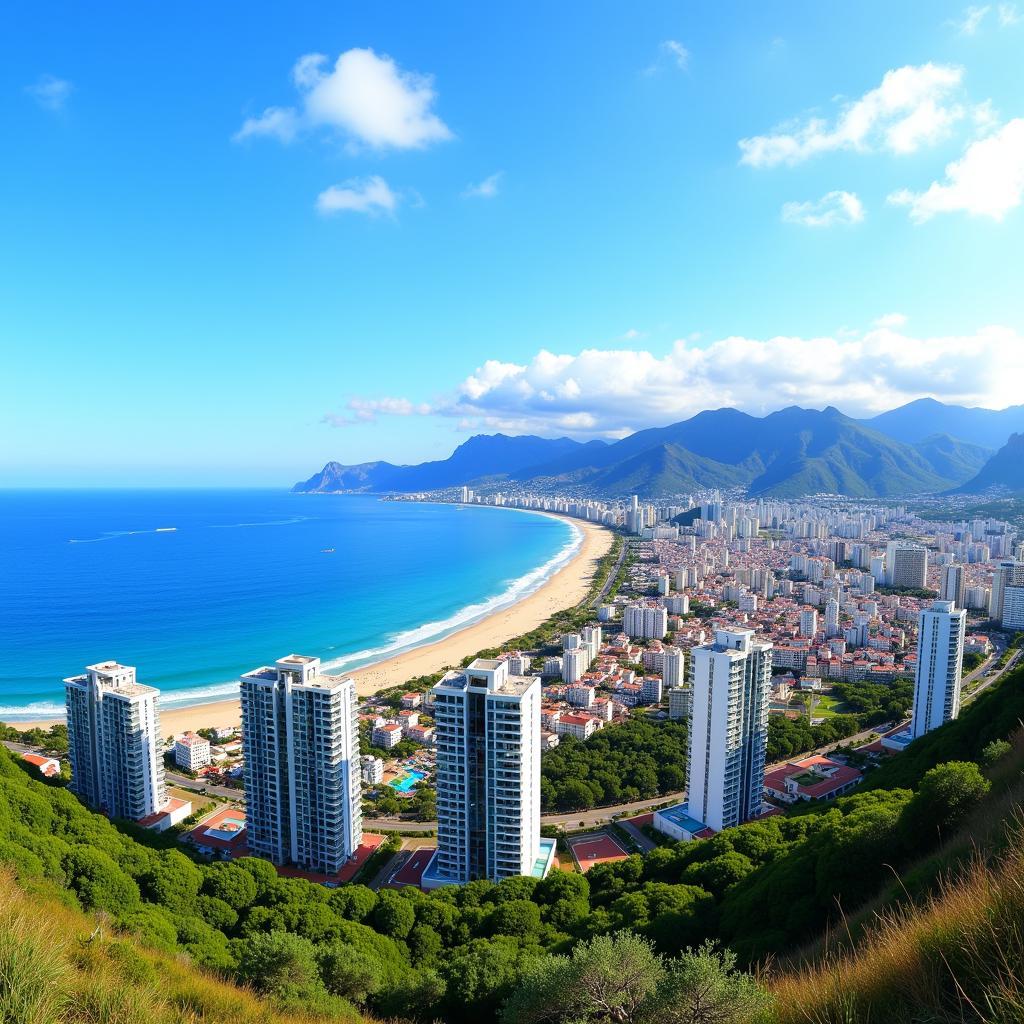 Benidorm Skyline Panorama