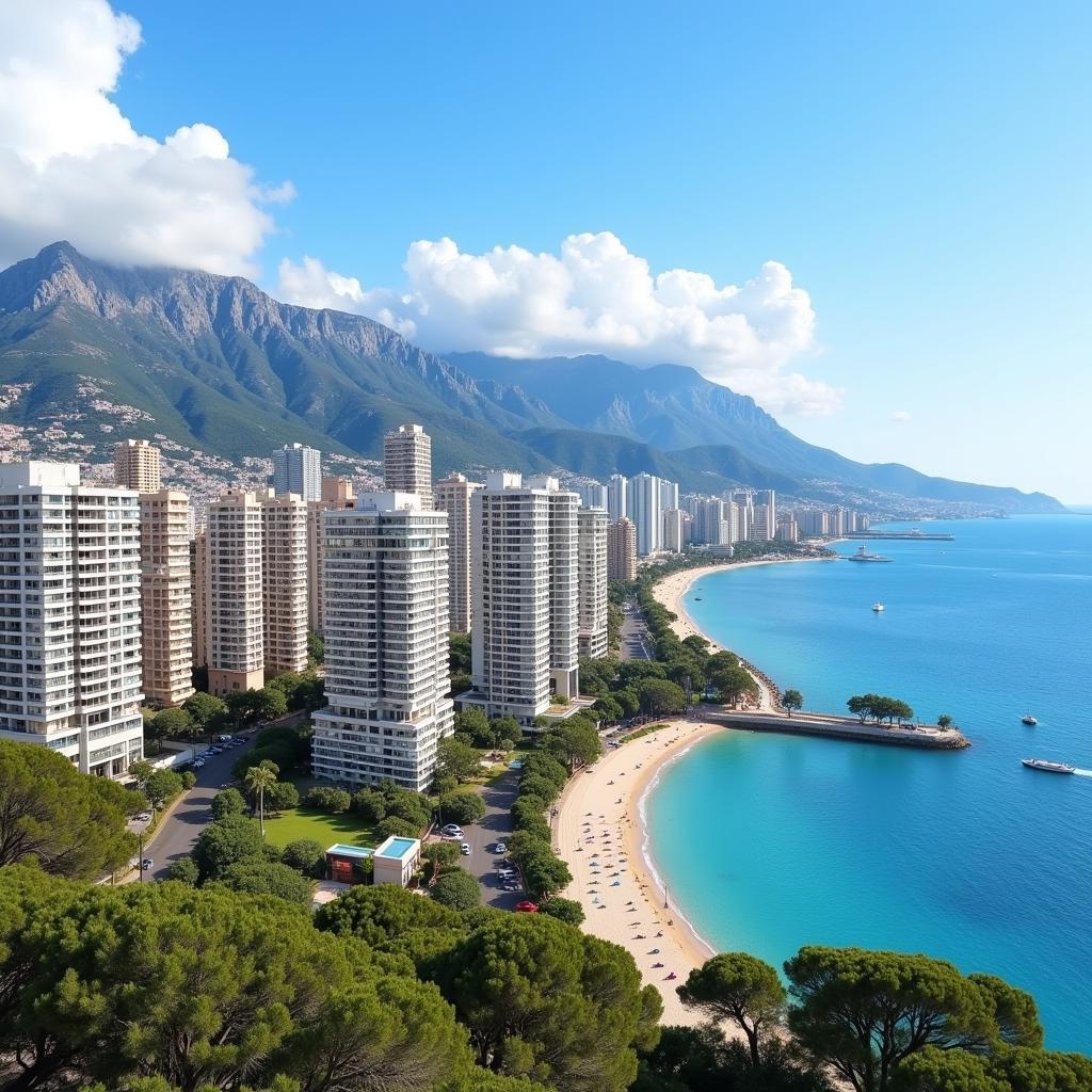 Benidorm Skyline with Properties for Sale