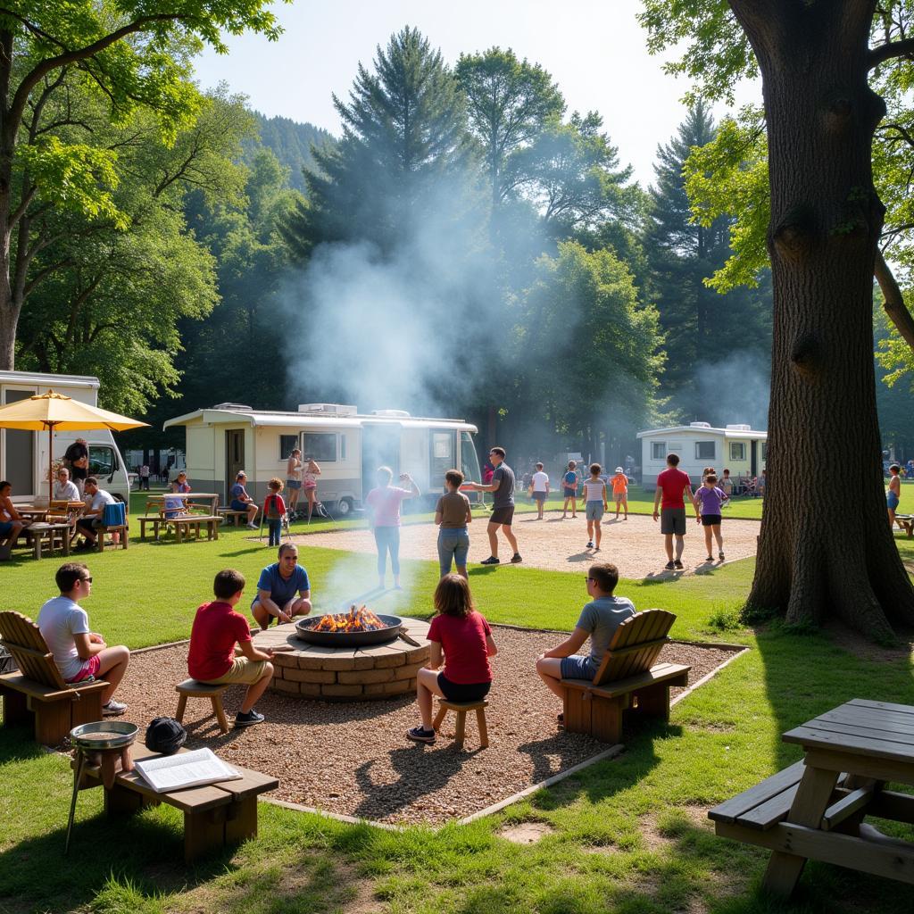 Bilbao Campsite Activities