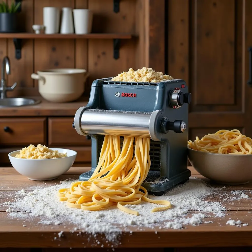 Bosch PST 650 Making Homemade Pasta