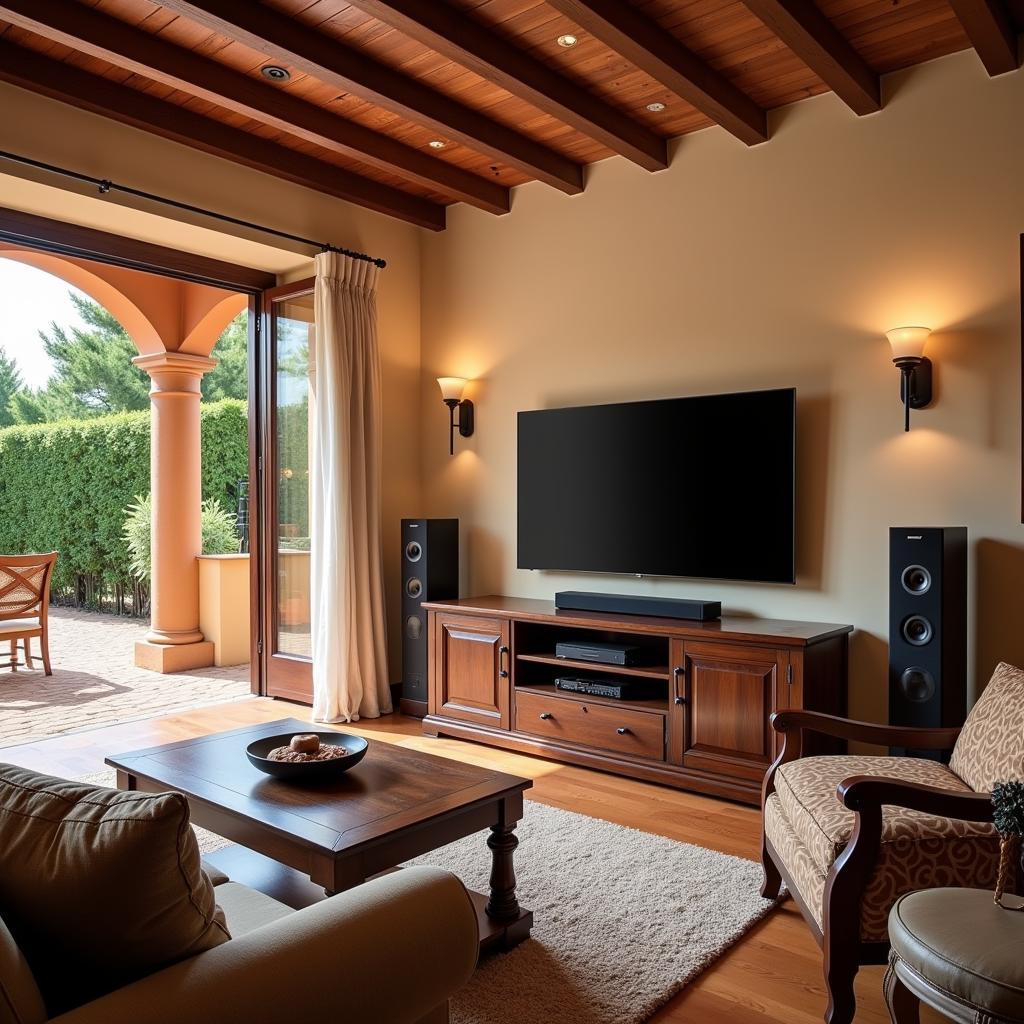 Bose Lifestyle 650 in a Spanish Villa