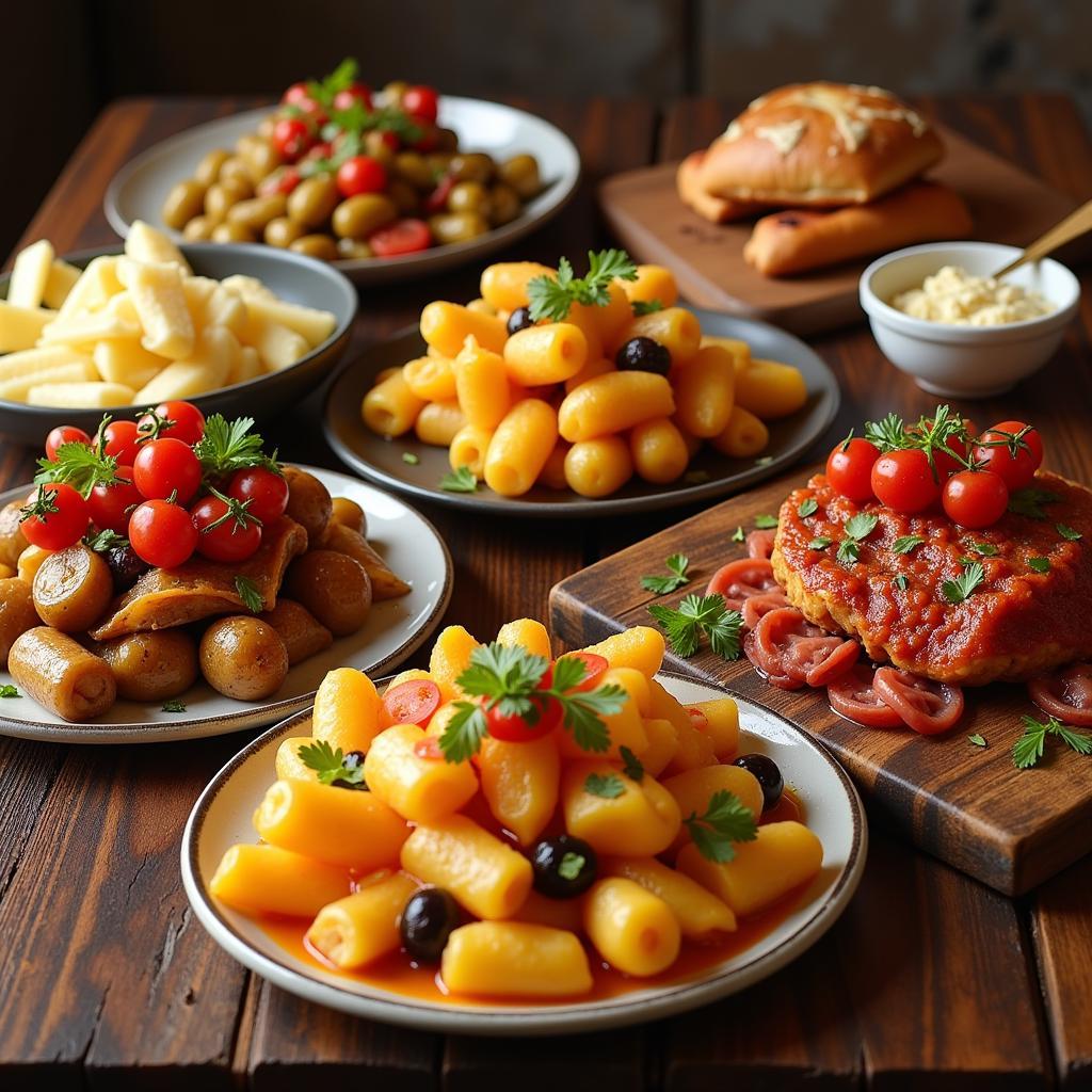 Brunete Tapas Spread