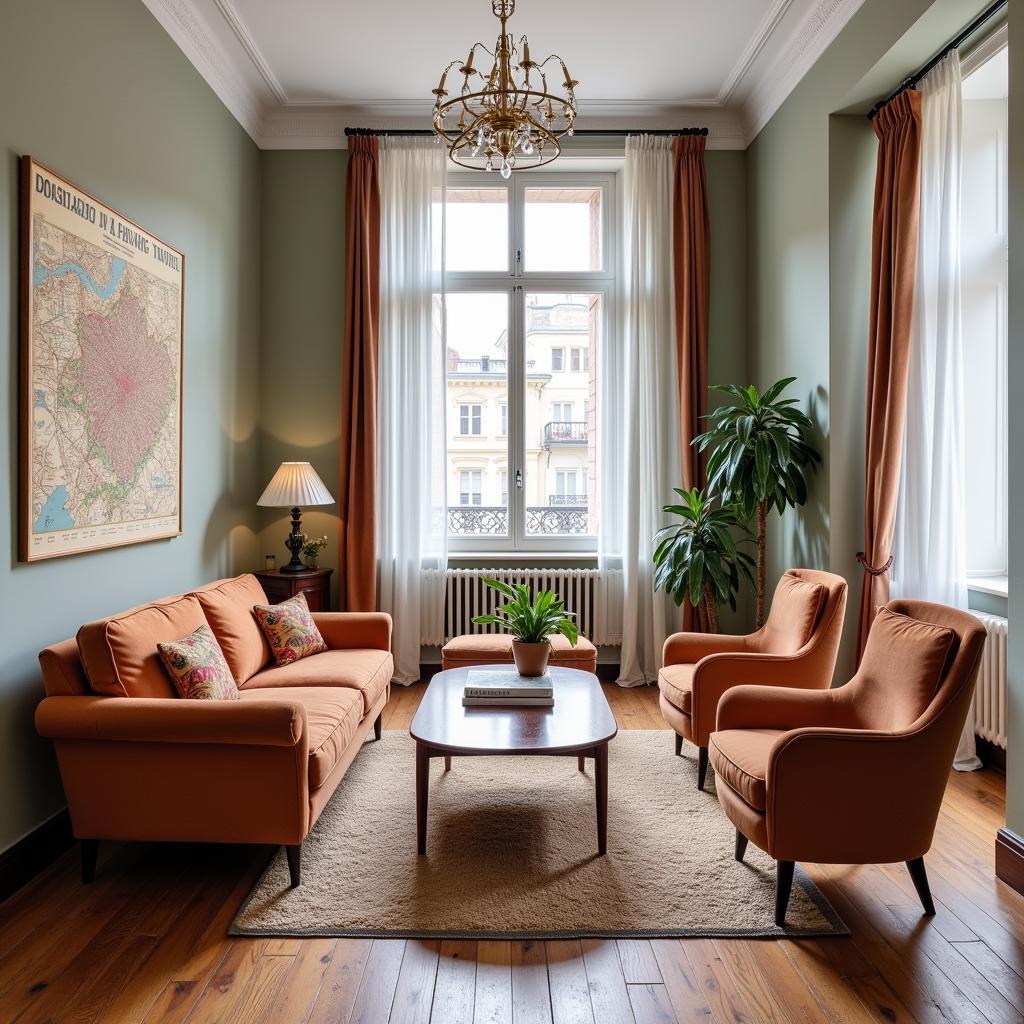 Budapest Heritage Home Apartment Interior