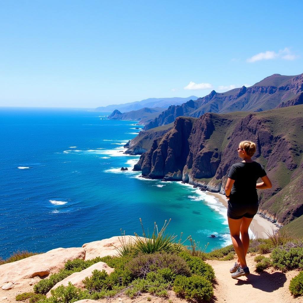 Panoramic view of the Cabo Home coastline