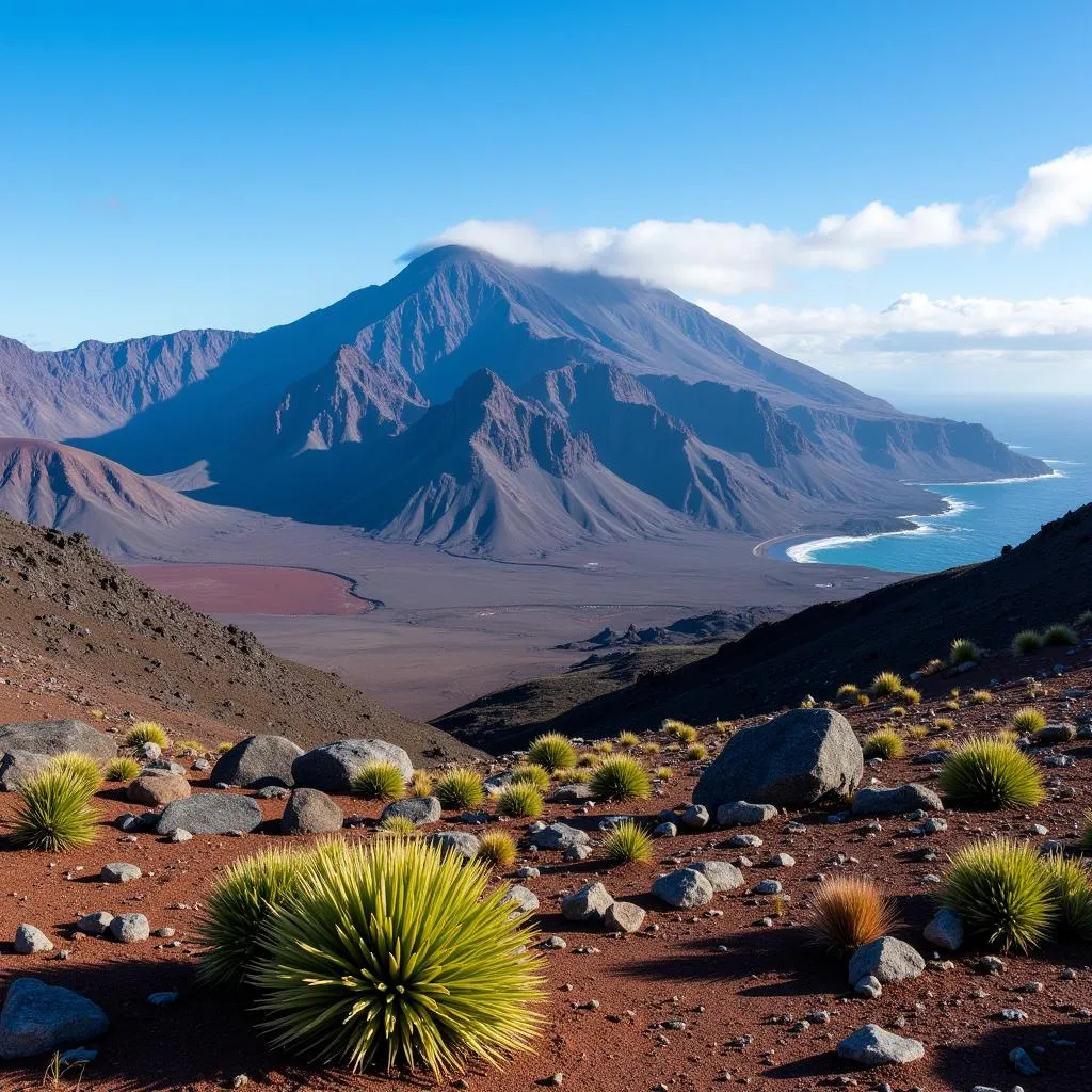 Volcanic Landscape in the Canary Islands