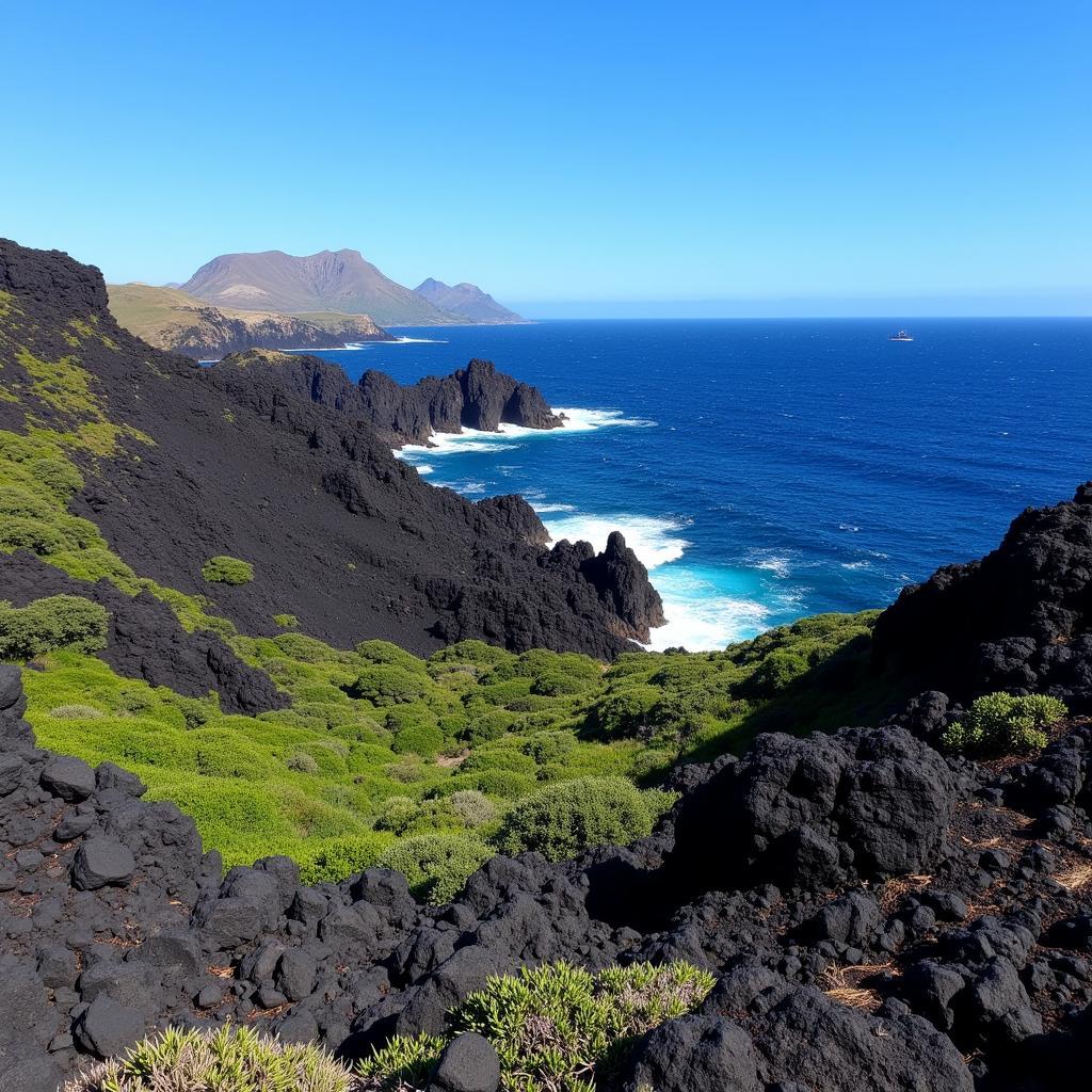 Volcanic Landscape in the Canary Islands