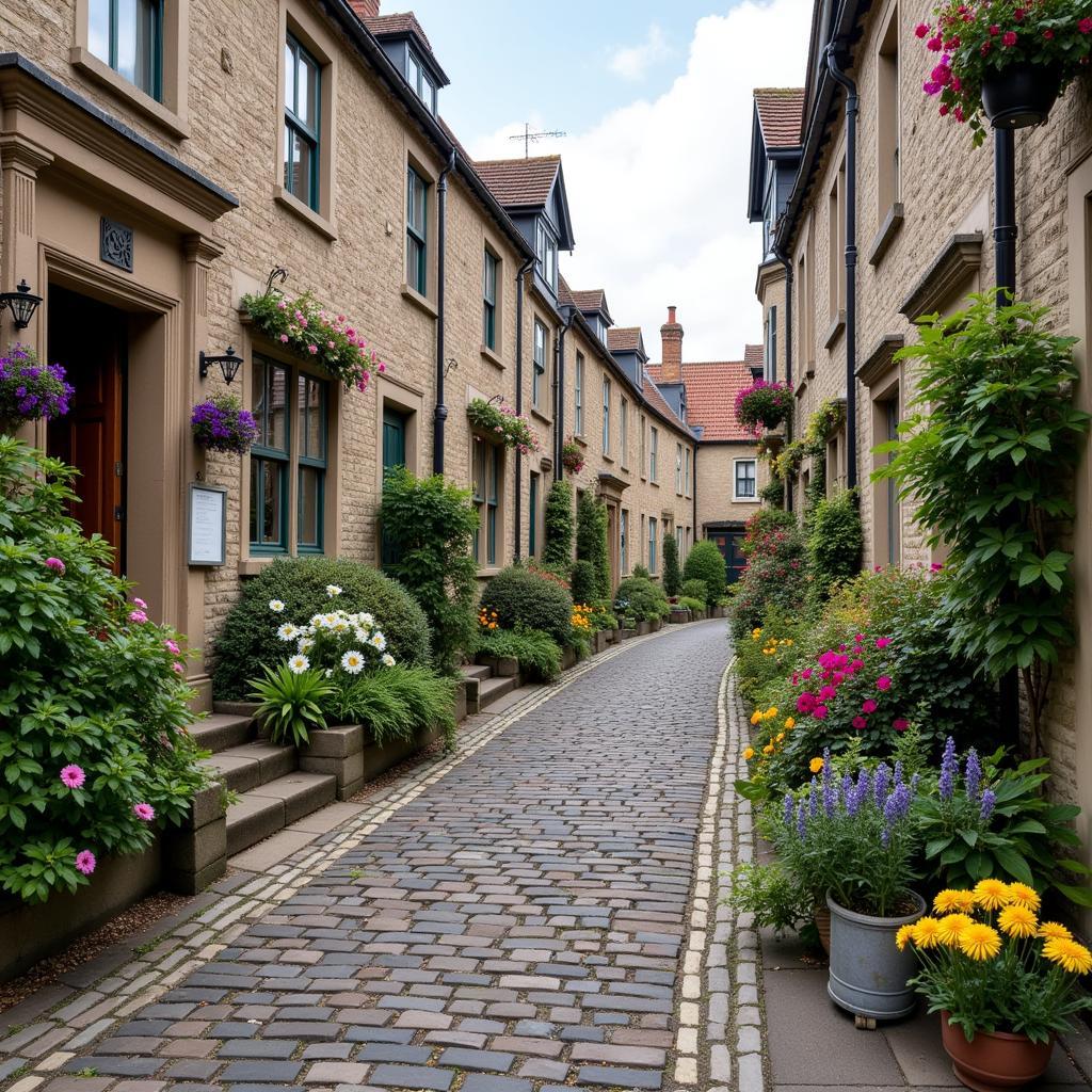 Charming Cobbled Streets in Canterbury