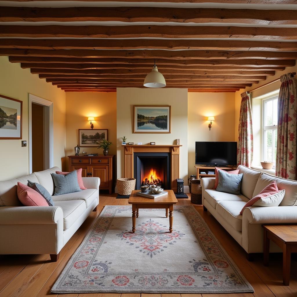 Cozy Interior of a Canterbury Home