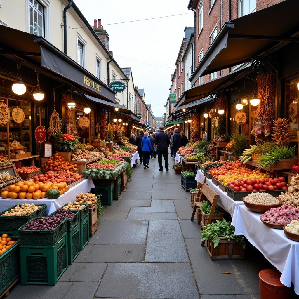 Vibrant Local Market in Canterbury