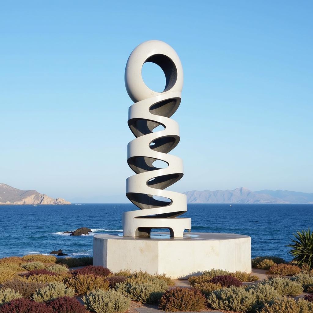 The iconic Caracola monument at Cabo de Home