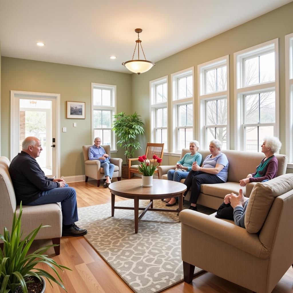 Comfortable and welcoming care home environment in Plymouth