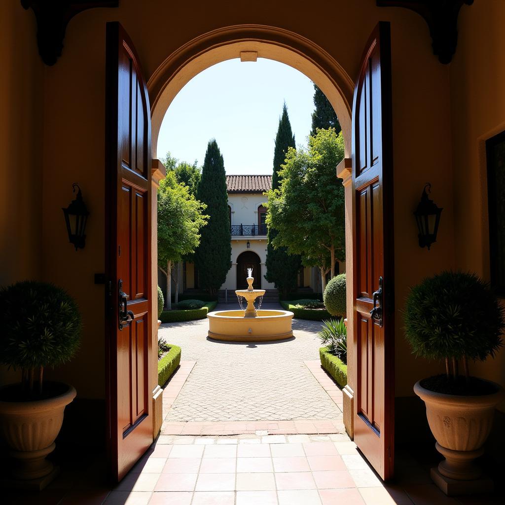 Stunning Castillo Interior Courtyard