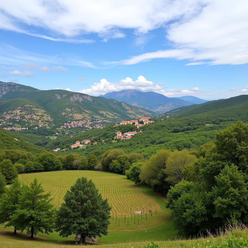 Picturesque Catalan Landscape