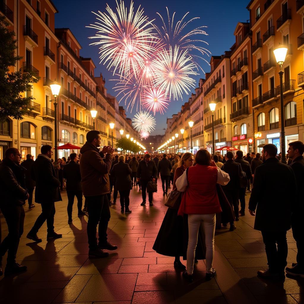 Catalan New Year's Eve Celebration