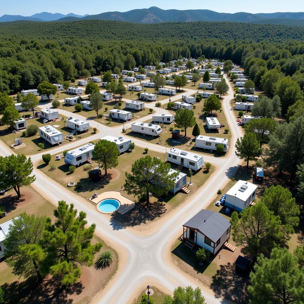 Mobil Home Campsite in Catalonia