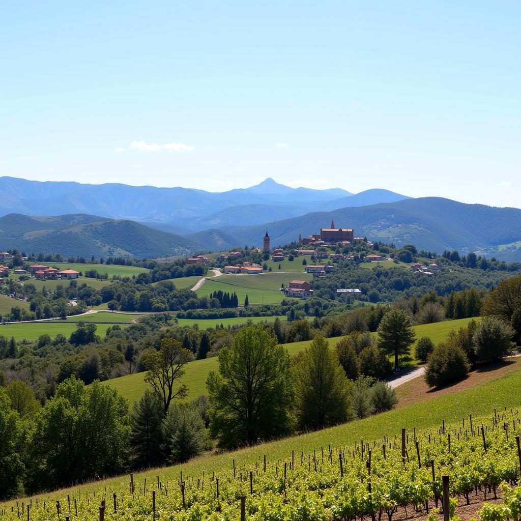 Picturesque Catalonian Countryside